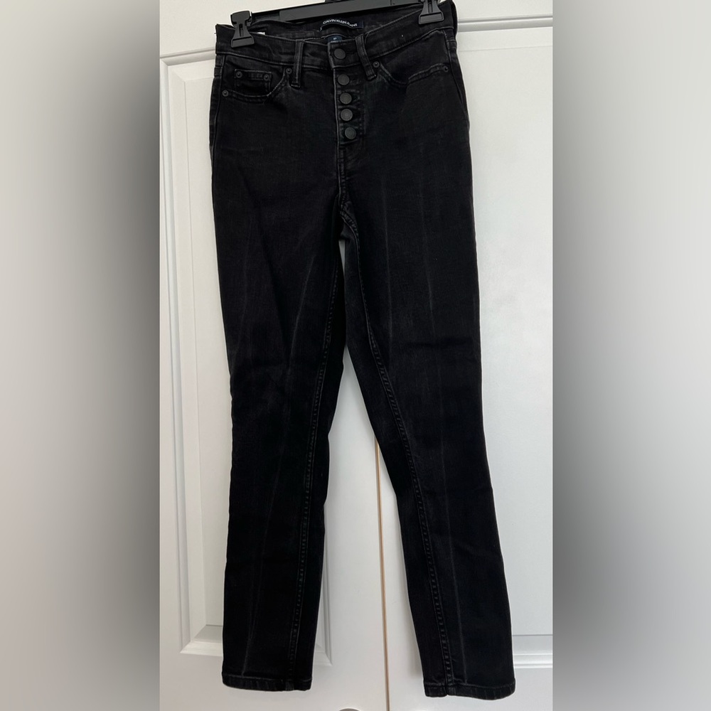 Calvin Klein black skinny jeans!